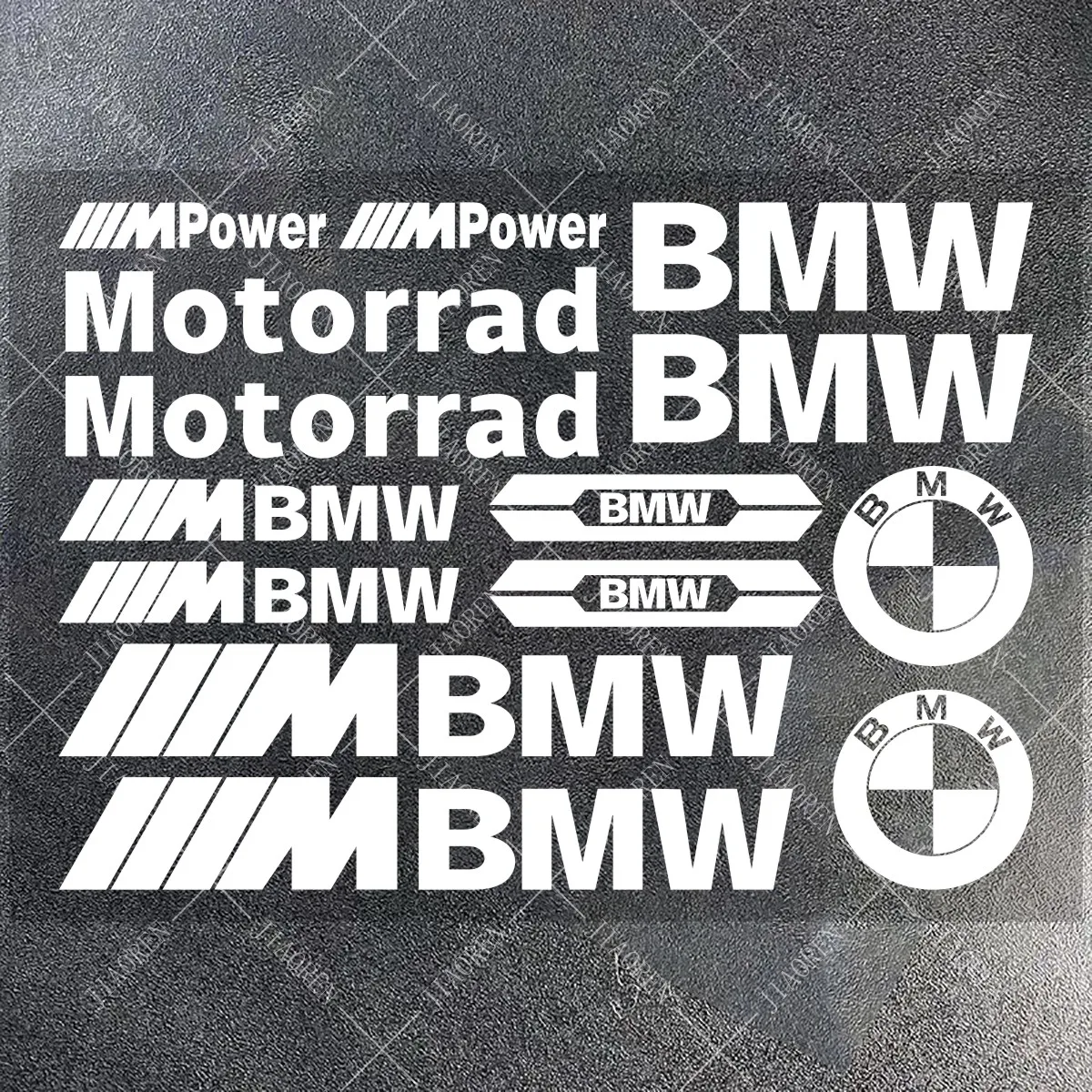 Vinyl BMW Sticker Logo Motorcycle Tank Helmet Bike Decal Kit S1000RR S1000R R1200 R1200 GS R1250 F650R F750R F800R F900R