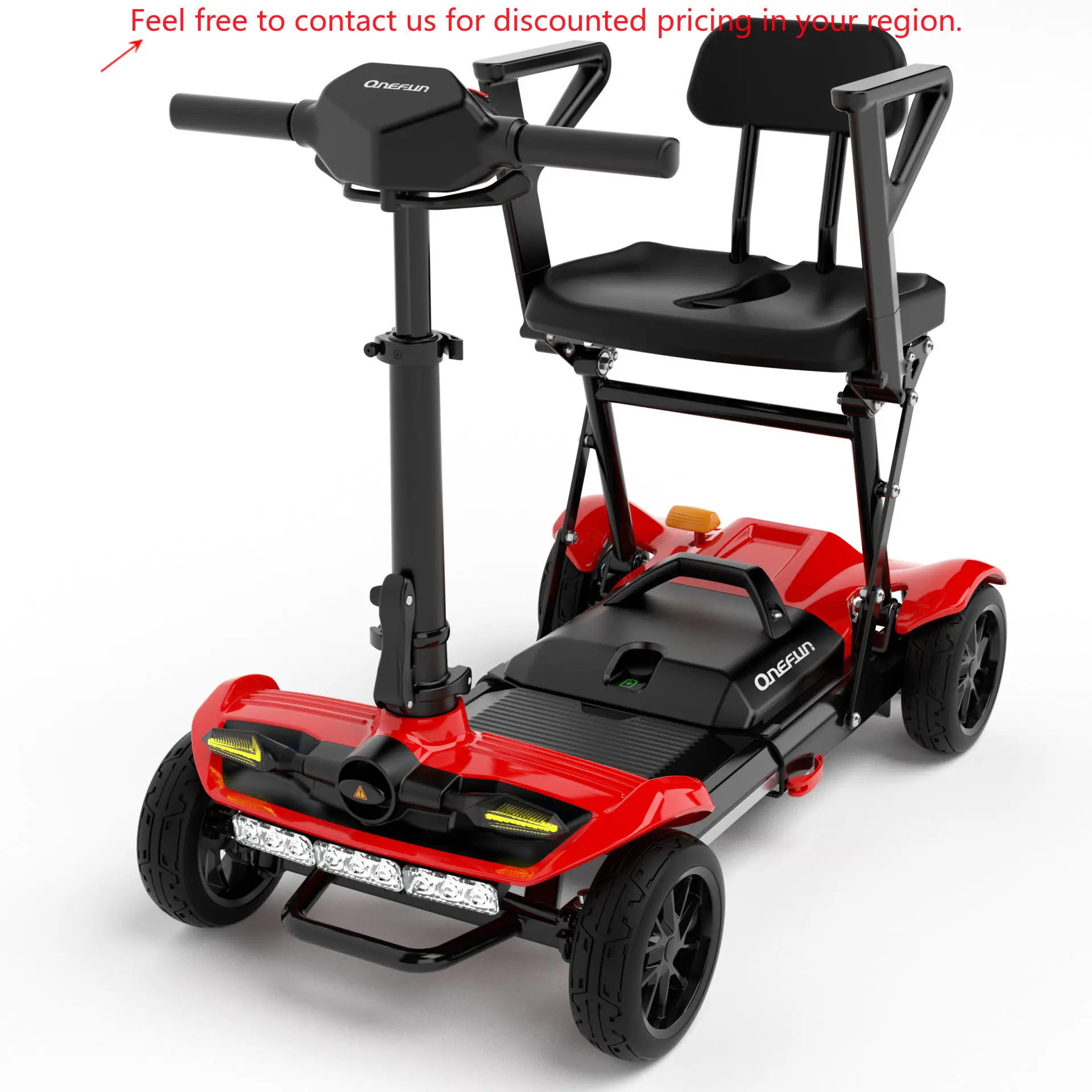 

Automatic Removable Lightweight Mobile Phone Holder Folding Four Wheel Electric Mobility Scooters Electric 4 Wheel By Owner