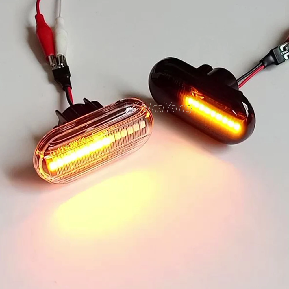 Für Dacia Duster Renault Megane 1 Clio1 2 KANGOO ESPACE Smart Fortwo 453 Seitenmarkierungsleuchte LED Dynamischer Blinker – Detail 4