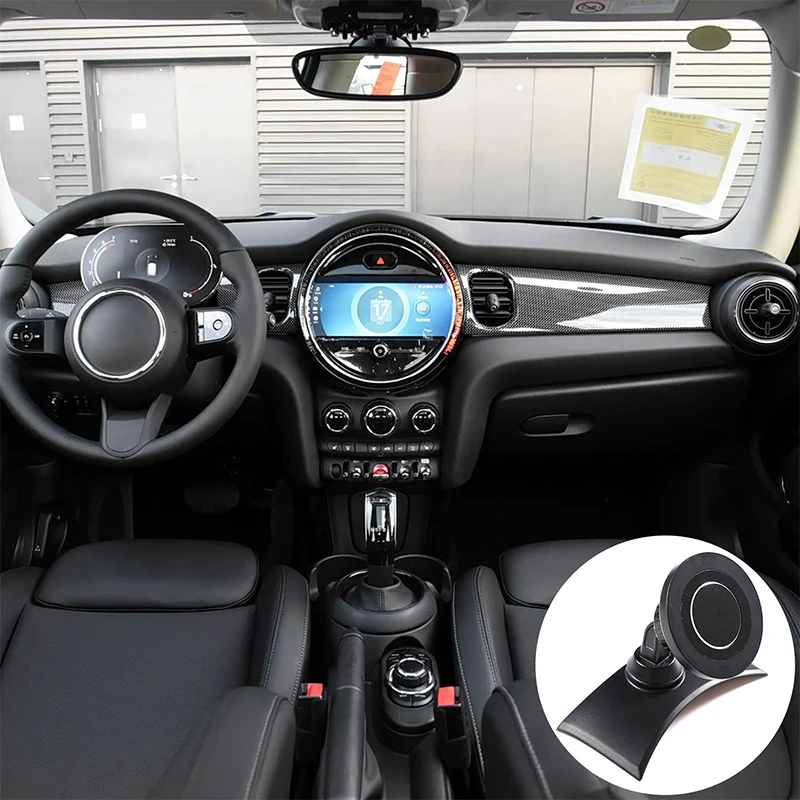 Armaturenbrett-Telefonhalter, magnetischer Halter, Instrumententafel-Handyhalterung, Auto-Gadgets für BMW MINI Cooper F56 F55 2014–2022