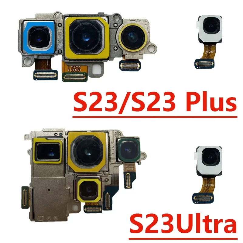 Front Facing Rear Back Main Camera Flex For Samsung Galaxy S23 Plus Ultra S911 S916 S916B S918B S911E S918 Camera Flex Cable