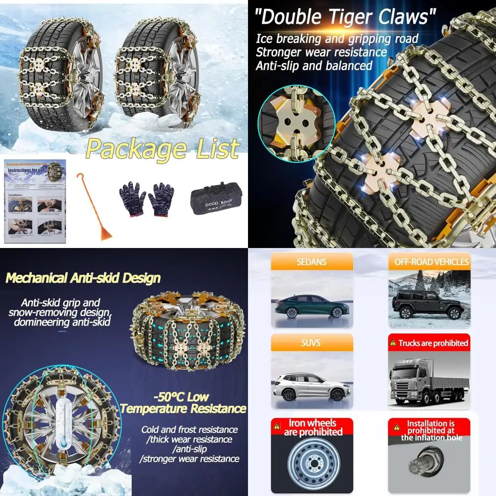 

Ланцюги для снега, шины для автомобилей, внедорожников, пикапов, регулируемые портативные универсальные аварийные противоскользящие автомобильные шины для футболок
