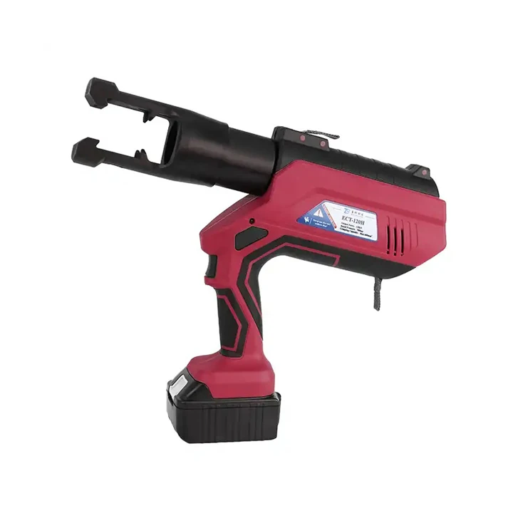 ECT-120H Intelligent LCD Connector Cordless Uniform Force Electric Battery Hydraulic Crimping Tool