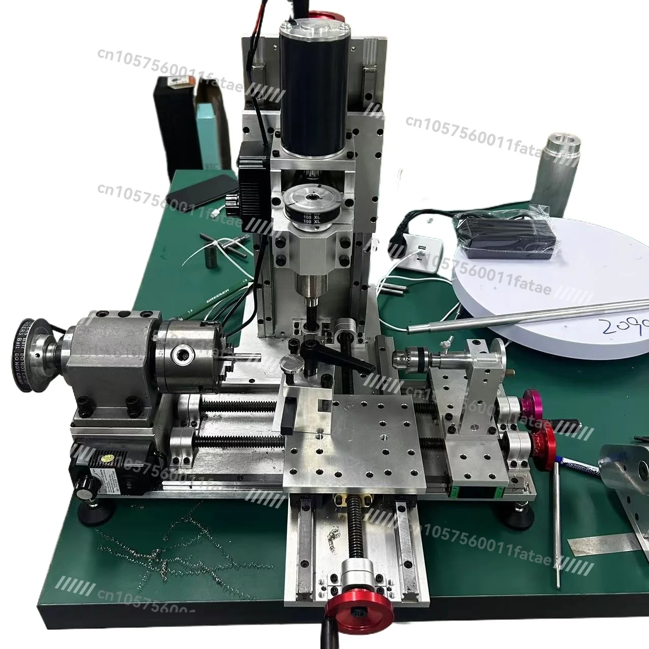 DIY Turning, Milling and Drilling Machine, Household Type Lathe, Milling Machine Drilling