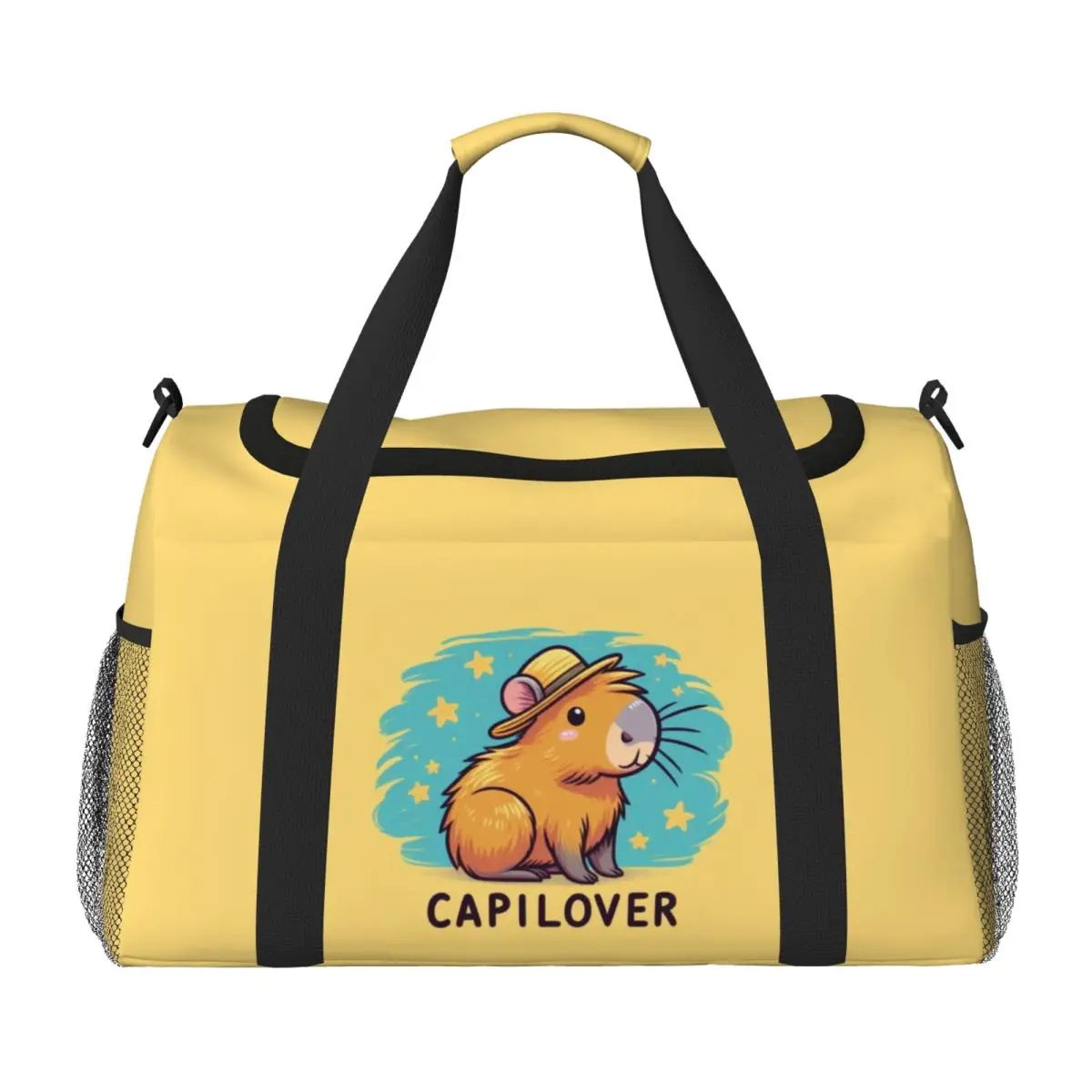 

Capy-bara Weekender Bags for Women,Overnight Travel Duffel Bag with Toiletry Bag
