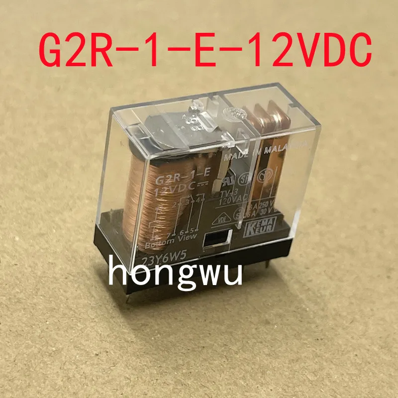 

100% Original New 2PCS/ G2R-1-E-12VDC relay 16A 8pins