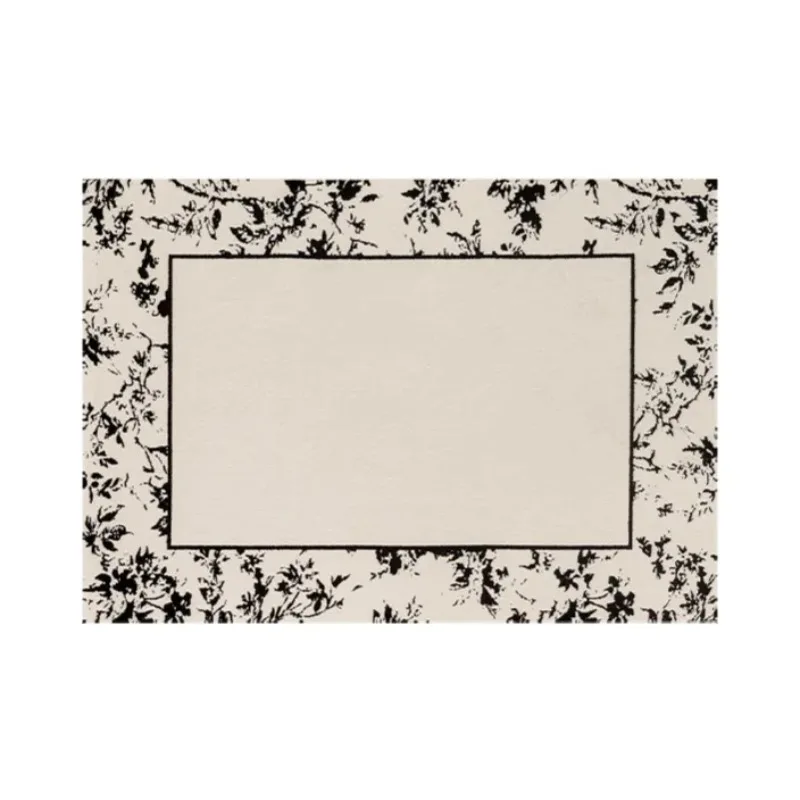 

#For Waterproof and anti-fouling French antique carpet living room retro cream wind wiping light luxury high-end bedroom