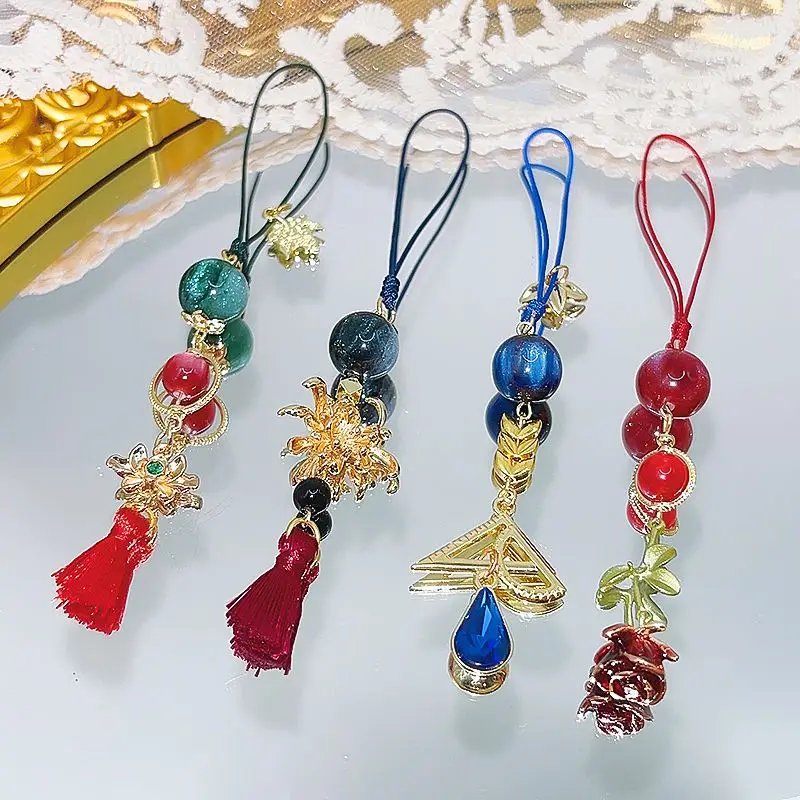 

Honkai：Star Rail Blade DanHeng Mydei Anaxa Boothill Cosplay Cartoon Phone Chain Mascot Pendant Anime Accessory Fans Ornament