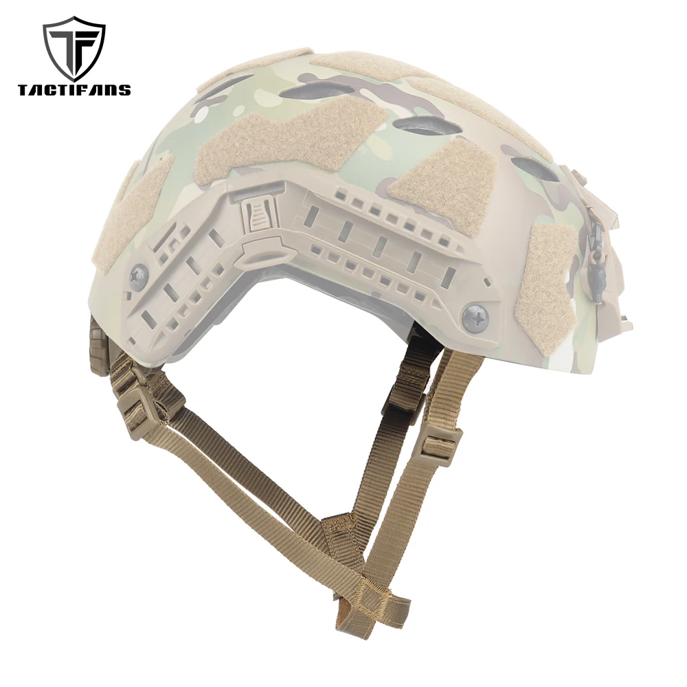 Tactical Helmet Head Loc 4 Point Chinstrap Dial Fit Head Lock Adjustable High Cut FAST Helmets Strap Upgrade Replacement Kit