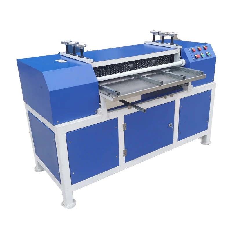 Old air conditioner radiator copper tube aluminum separator scrap copper tube disassembly machine