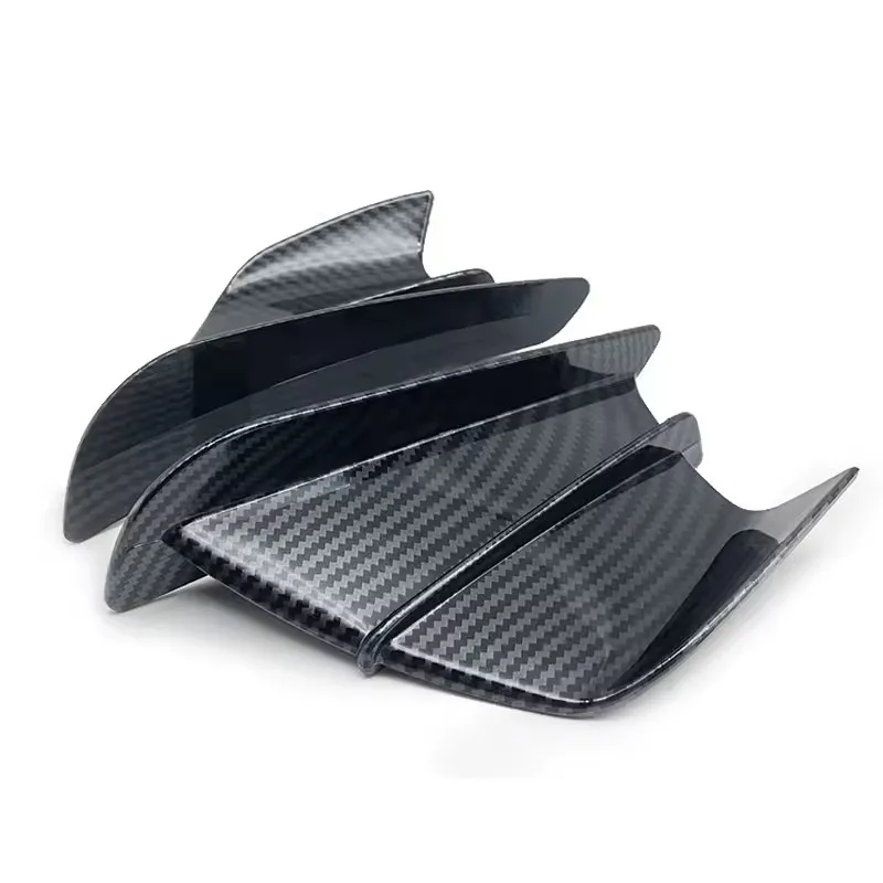 Spoiler aletta laterale aerodinamica per moto - Compatibile con Yamaha YZF R1/R6/R25, Kawasaki Ninja H2/H2R, BMW S1000RR,
