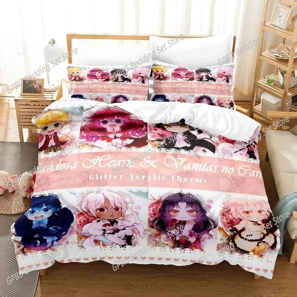 

Luxury New 3D Print Anim The Case Study of Vanitas Bedding Set Single Twin Full Queen King Size Bed Set Bedroom Duvet cover