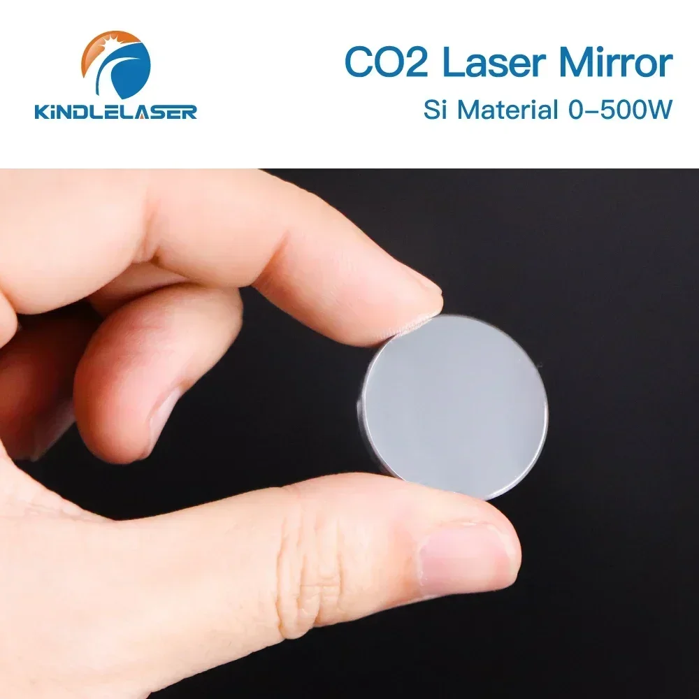 KINDLELASER 500W Co2 Laser Si specchi riflettenti D38 obiettivo Refiectivity 99.6% lente riflettore con rivestimento nero per incisore Laser CO2