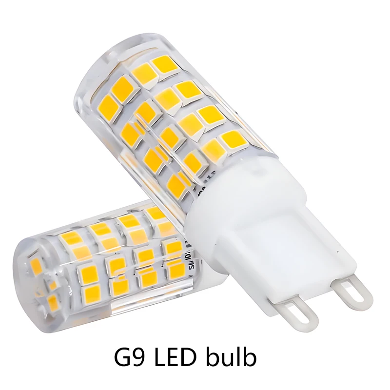 G9 SMD 2835 LED Light, 5W Energy Saving Bulb for 110V & 220V, Replaces 30W-40W Halogen