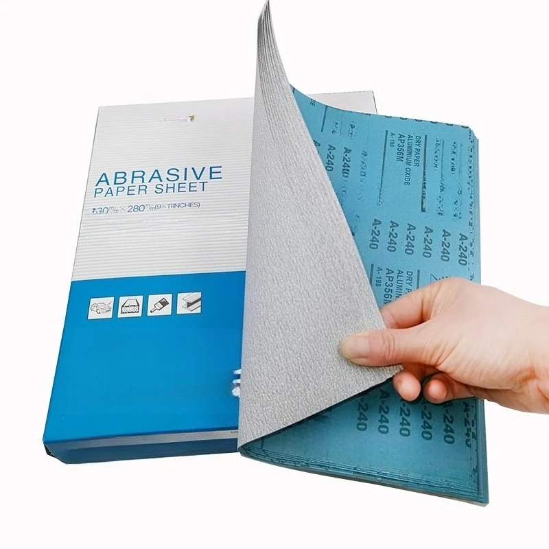 120 # -600 #   ورق صنفرة جاف (رمل أبيض) - ورق صنفرة متخصص لصنفرة الحائط وتلميع الأثاث والعفن والأعمال الخشبية