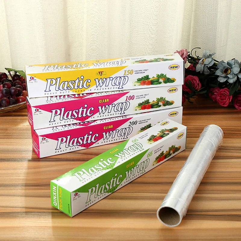

30 см вакуумный упаковщик для сохранения свежести продуктов питания, долговечный рулон для упаковки мяса и овощей, размеры 66/100/150 футов