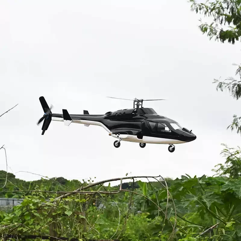 Airwolf مثل آلة حقيقية التحكم عن بعد محاكاة نموذج هليكوبتر H1 التحكم في الطيران نظام تحديد المواقع بنقرة واحدة العودة Fw450