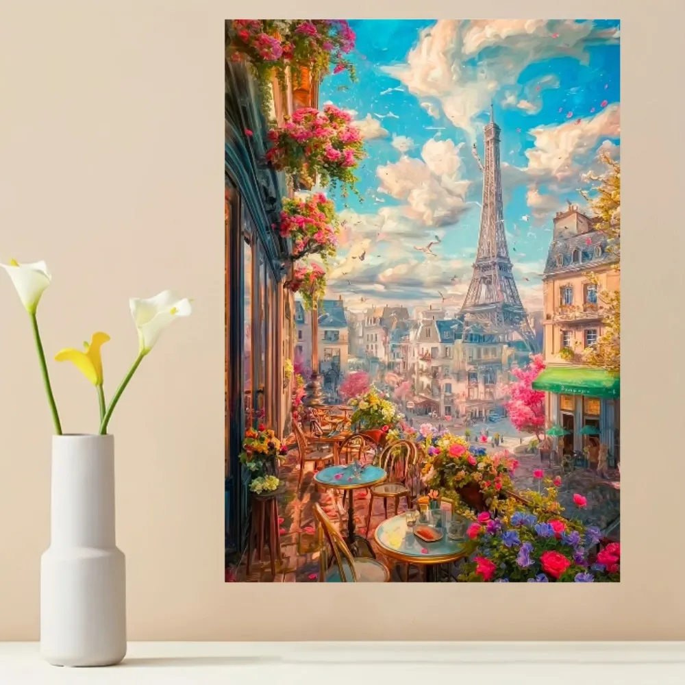 

500/1000/1200/2000PCS Puzzle Stunning Scenery of Paris Jigsaw DIY Modern Home Wall Decor Holiday Gifts Educational Toys