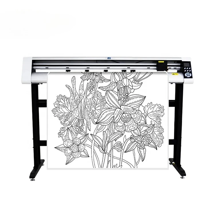 

Fully Automatic Vinyl Cutter Machine Computer Cutting Plotter With Automatic Position Function Contour Cutting Machine