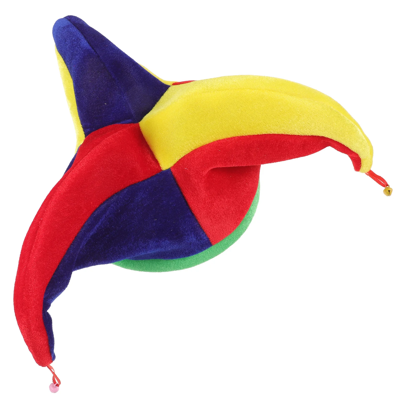 

Colorful 3 Peak Hat for Mardi Gras Festival Carnival Clown Costume Party Parade Celebration Funny Hat Accessory Gift