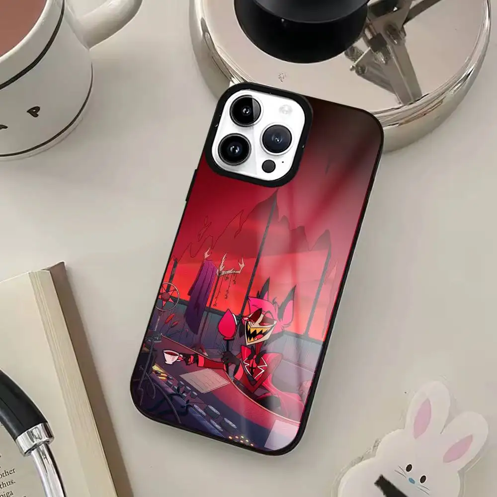 H-Hazbin HH-otel Phone Case For iPhone17,16,15,14,13,12,11 Plus,Pro Max, New Magnetic Wireless Charging