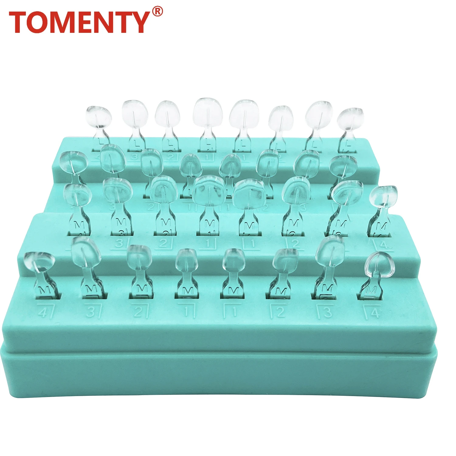 

Dental Veneer Mould Kit Composite Resin Mold Light Cure Autoclave Anterior Front Teeth Mould Teeth Whitening Tools Dentistry