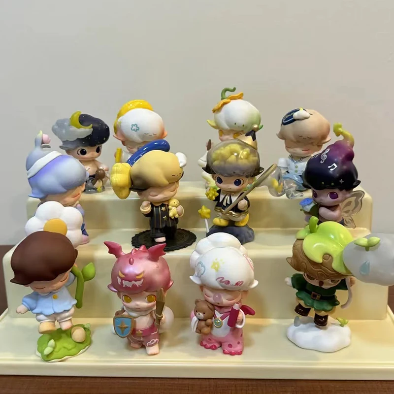 

New Genuine Dimoo Weaving Wonders Series Action Figure Blind Box Toy Dimoo Weaving Wonders Mystery Box Cartoon Figure Birthgift
