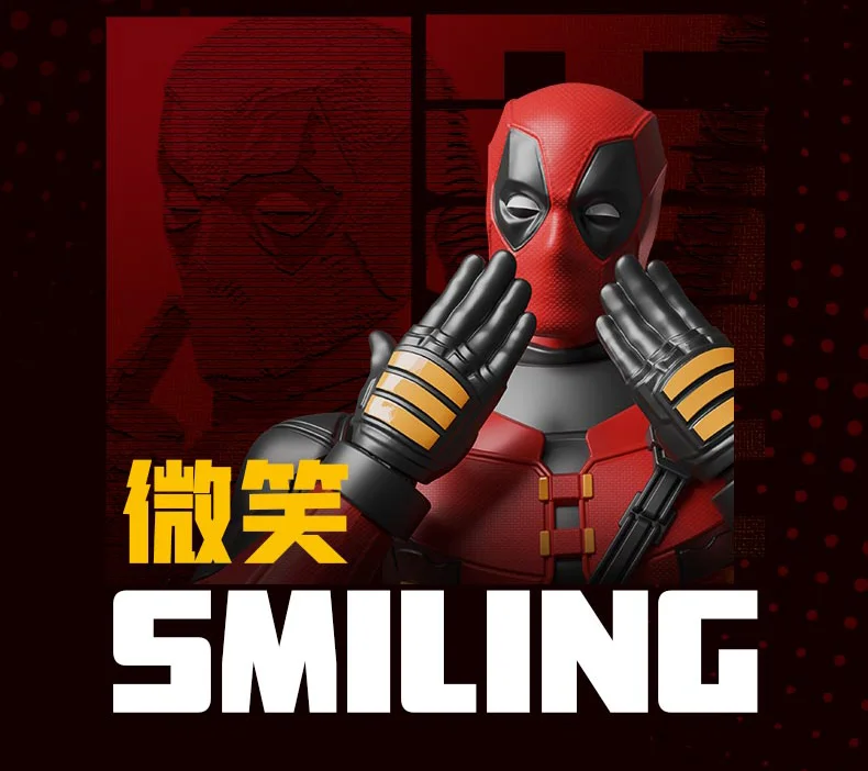 Blokees Deadpool 3 Wolverine Action Figures Spider-Man Movie Version Deadpool & Friend Series Collections Figures Adult Gift