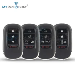 MYREMOTEKEY Smart Car Key Shell Remote Case FCC KR5TP-4 for Honda CR-V Civic Accord Pilot 2022 2023 4/5 Buttons PN 72147-T43-A11