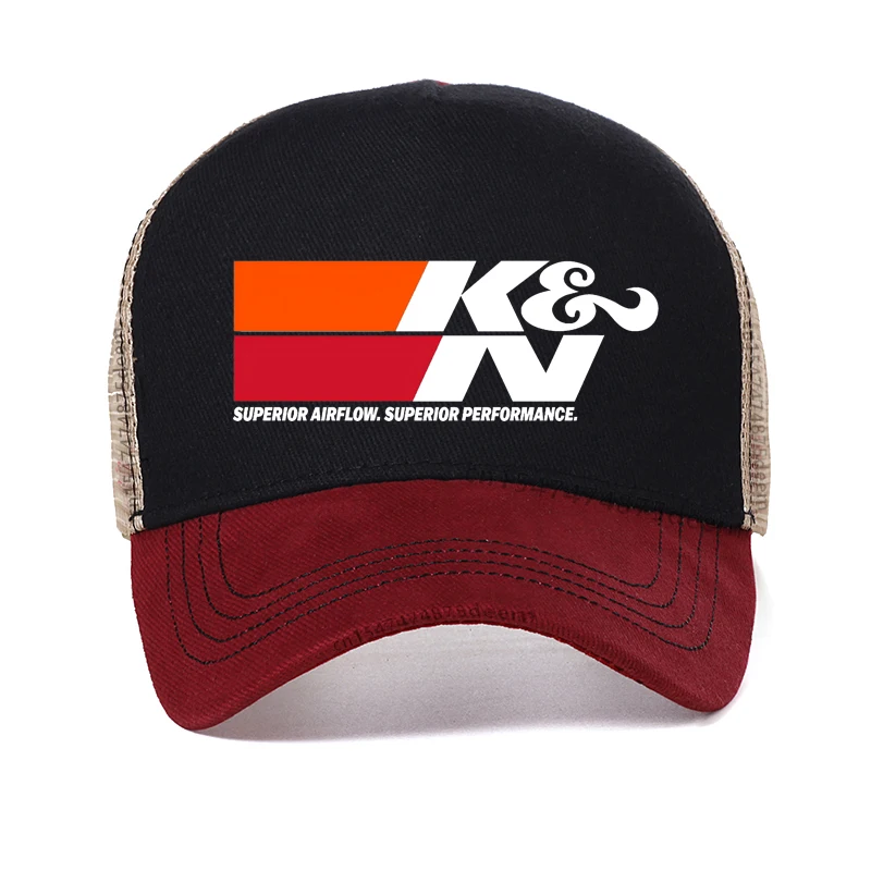 

K&N Air Filters POWER Turbo Turbine Men's Dad hat Casual Men women outdoor sun hat Cool Summer Mesh Trucker Cap