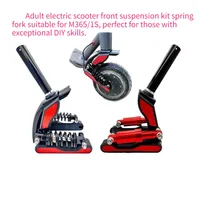 Kit de suspensión delantera para patinete eléctrico para adultos, horquilla de resorte para M365/1S
