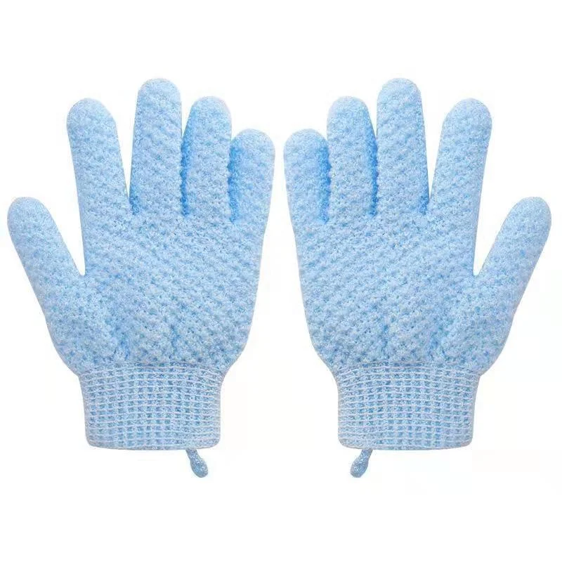 a piece Of Five Finger Bath Gloves Creative Home Body Massage Sponge Lazy Bath Gloves Deodorant Massage Elastic Bath Scrub Mud