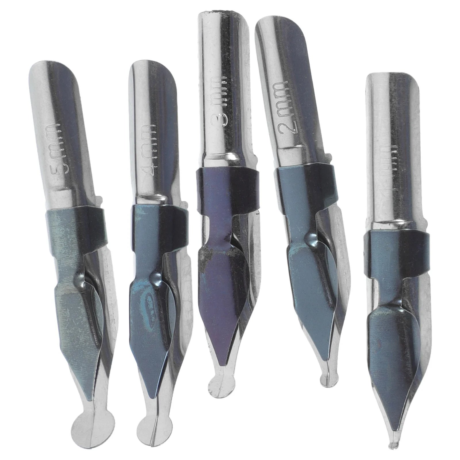 5 stuks universele vulpenpunten duurzame kalligrafiepunten voor schrijven ondertekening eenvoudig te installeren langdurige vervanging