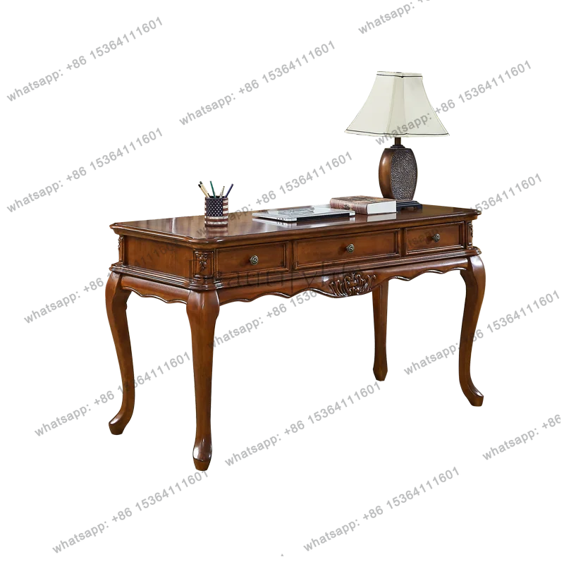 

XX American solid wood desk European small apartment home computer desk