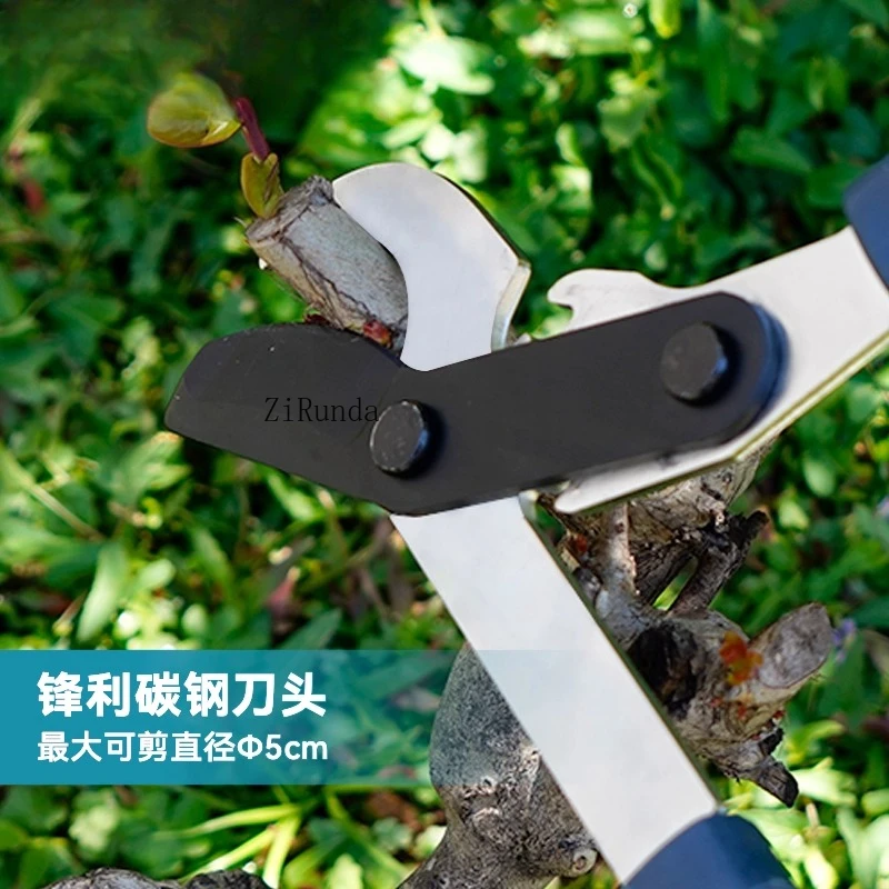 Branch thick branch shears - landscaping fruit tree retractable extended labor-saving pruning shears