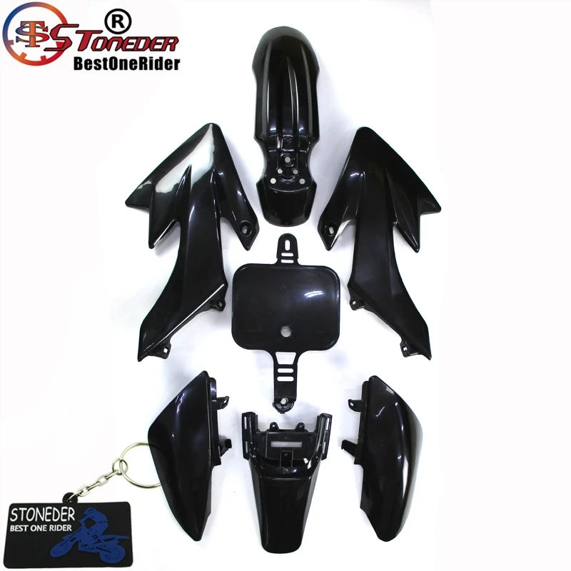 STONEDER Motorcycle Fairing Plastic Fender Kit For Honda Chinese CRF50 XR50 50cc - 160cc Pit Dirt Bike