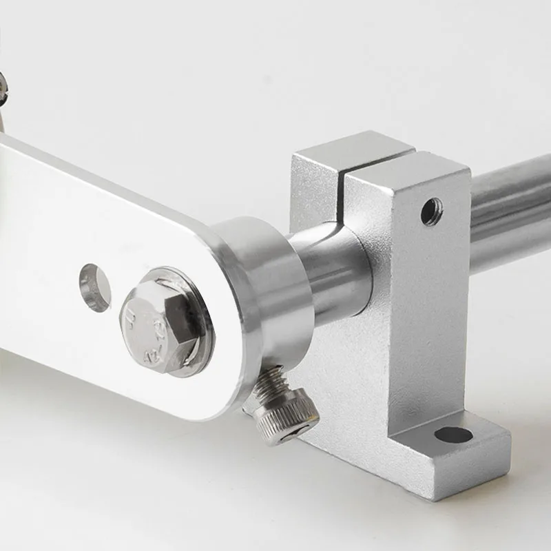 Encoder bracket Aluminum Polyurethane Industrial Encoder Wheel Measuring Wheel 40/50/60mm Aluminum Encoder Mounting Bracket