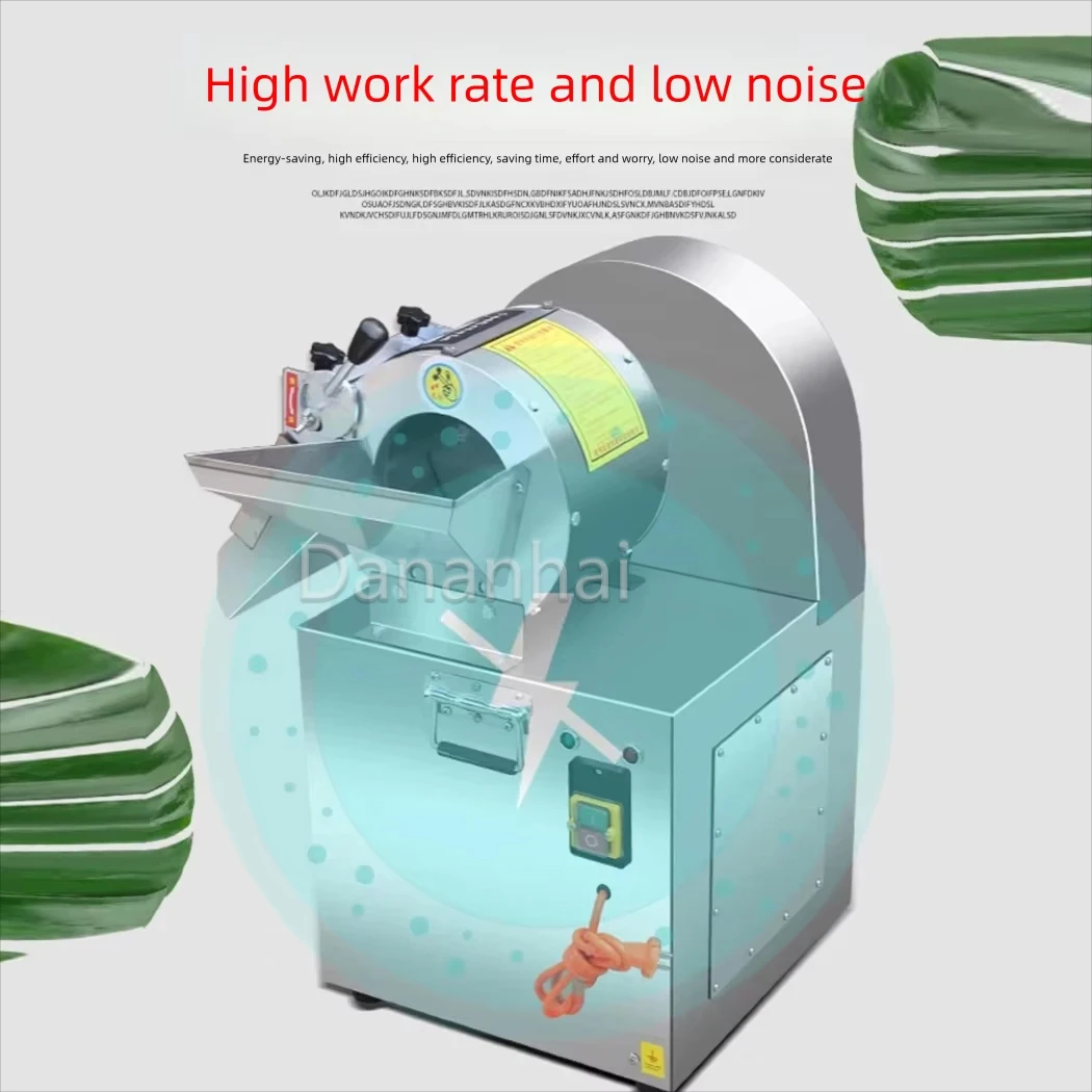 Dananhai Electric Food Cutter, Vegetable Slicer Machine 1500W Multifunctional Potato Carrot Shredding Machine