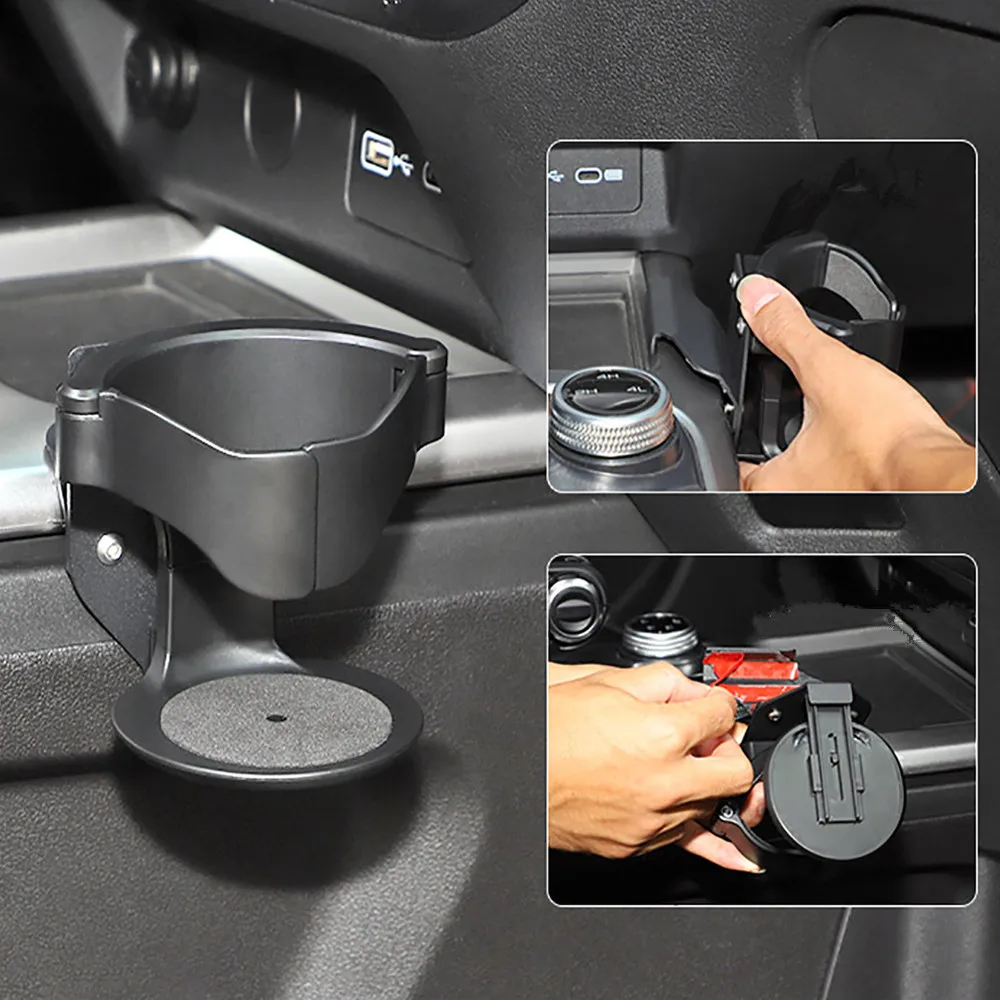 Car Central Control Gear Shift Cup Holder For Tank 300 2021-2024 Car Mounted Water Cup Holder Nultifunctional Beverage Holder