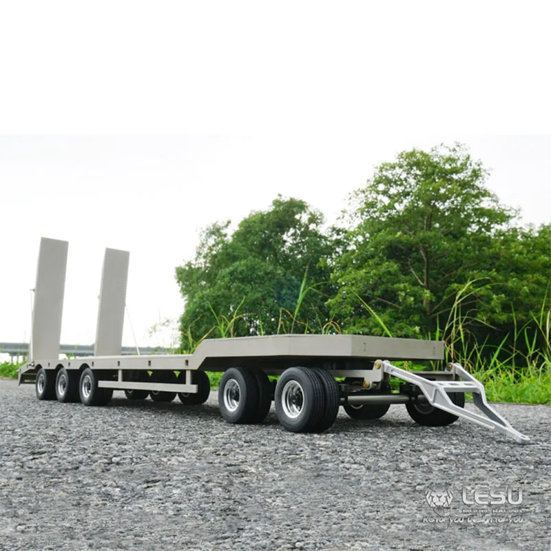 

Trailer-LESU1/14 engineering vehicle tractor LS-A0001 metal small wheel full mud heavy dump truck model