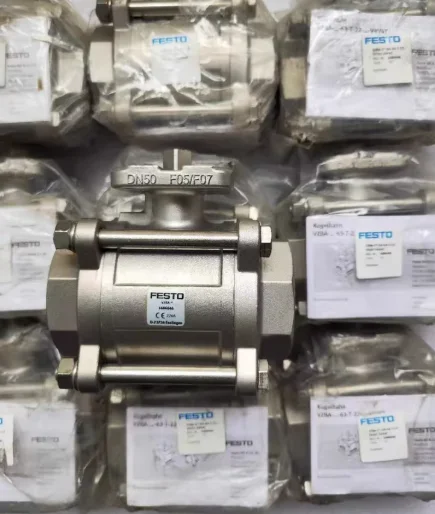 New New Original FESTOs VZBC-80-FF-16-22-F07-V4V4T 1692208 2/2 Way Proportional Valve Pilot Operated Pneumatic Control Valve