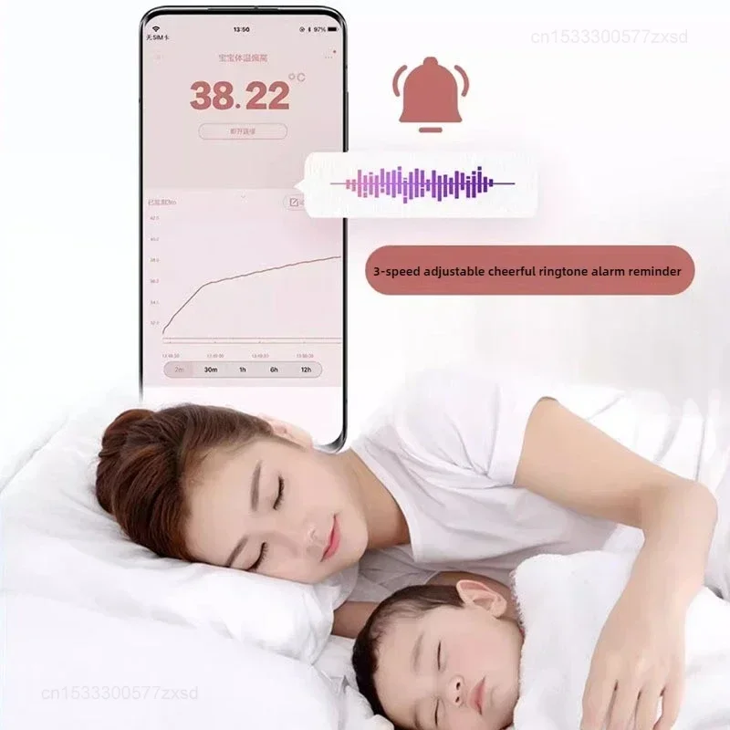 Miaomiaoce Digital Baby Smart Thermometer Clinical Thermometer High-precision Constant Monitor High Temperature Alarm for Kids