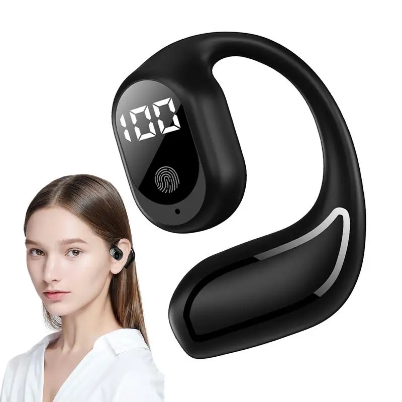 Open Ear Wireless Headphones Bone Conduction Earbuds Running Headphones Wireless Bone Conduction Headphones For Running Cycling