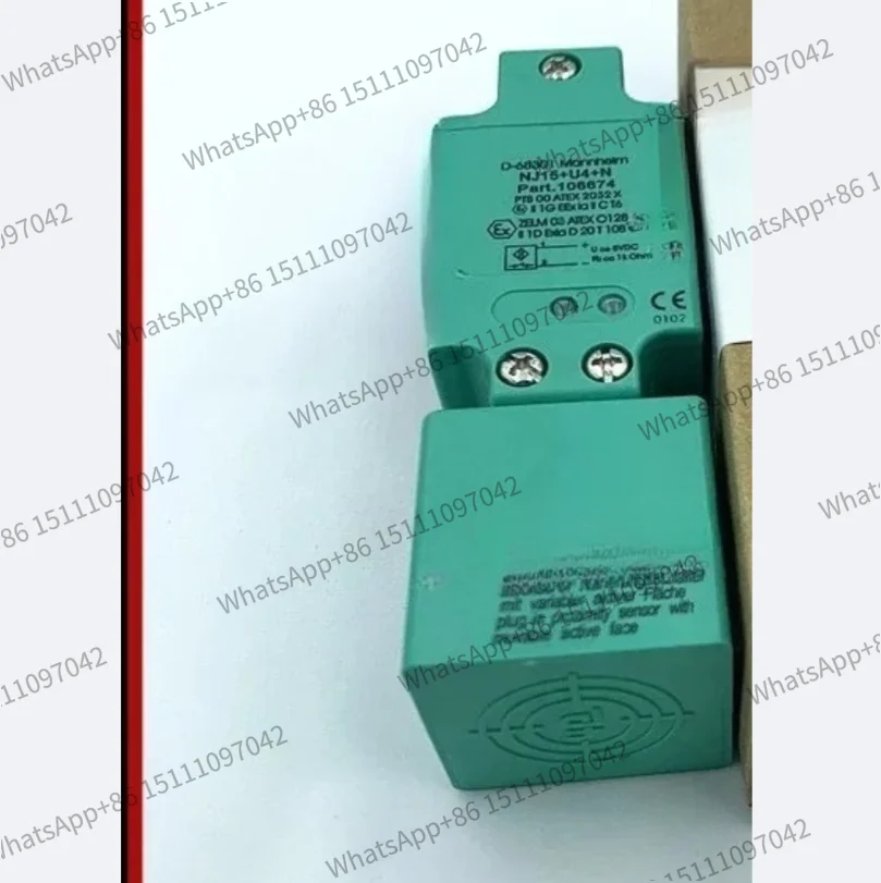 106674 explosion-proof proximity switch NJ15+U4+N square intrinsic safety 8.2V normally closed inductive sensor