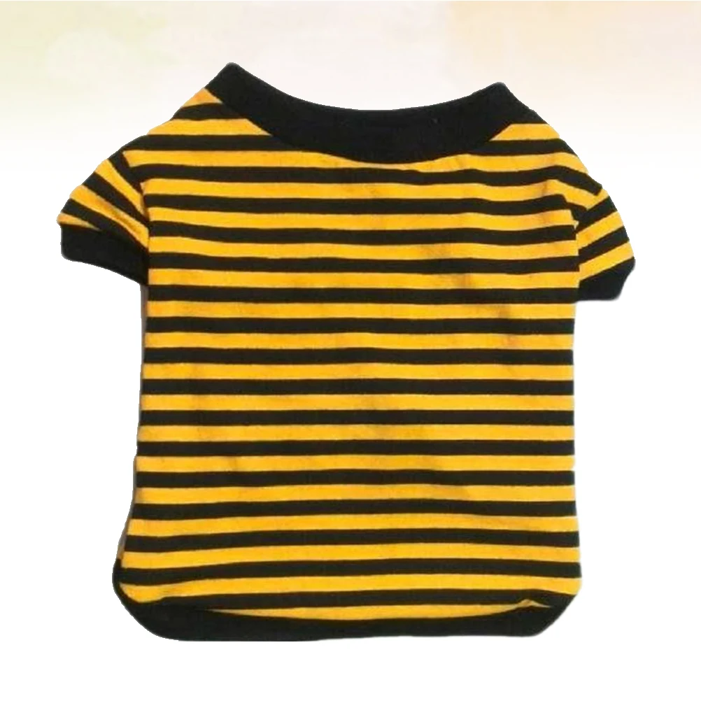 

Dog Vest Clothes for Small Dogs Cooling Shirts Spring Summer Pet Costume Striped Pattern Party Wear for Walking