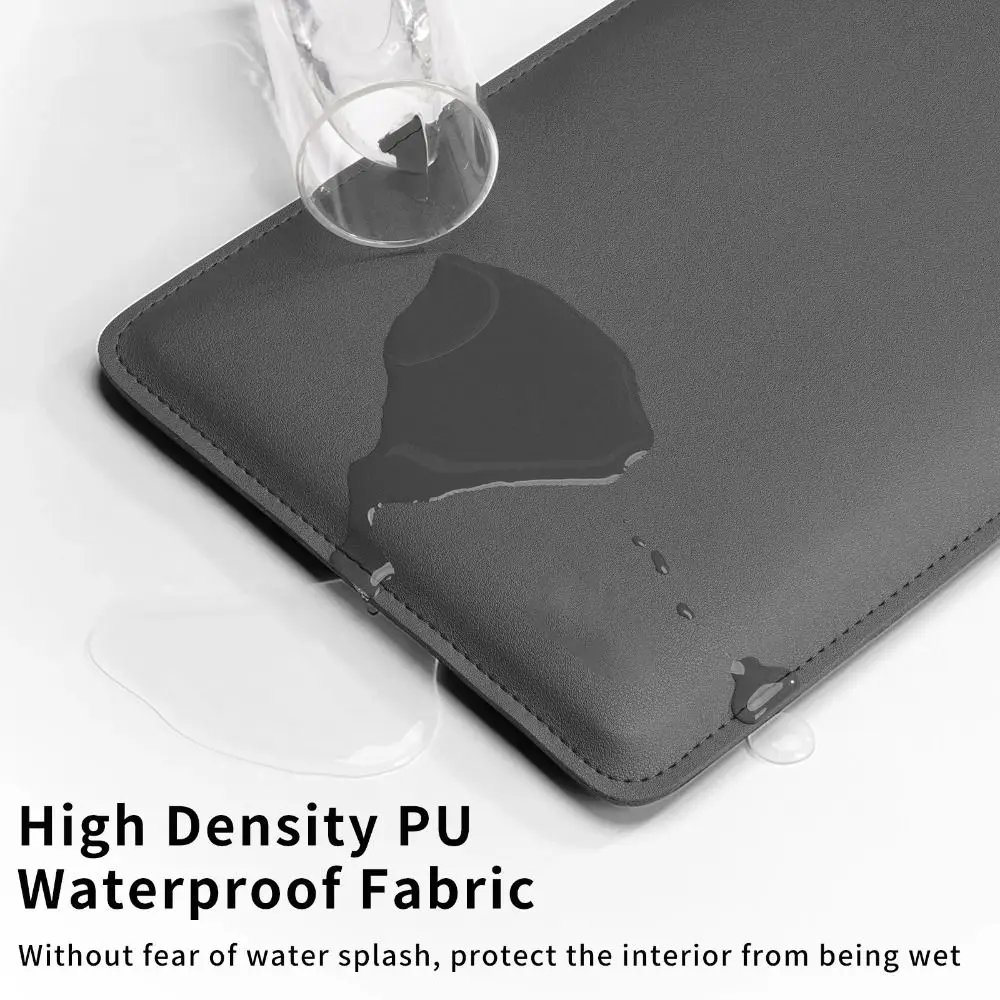 Ultra Thin PU Leather Ultrabook Cover 13 14 15 inch Laptop Sleeve Case Shockproof Notebook Bag Protective Pouch