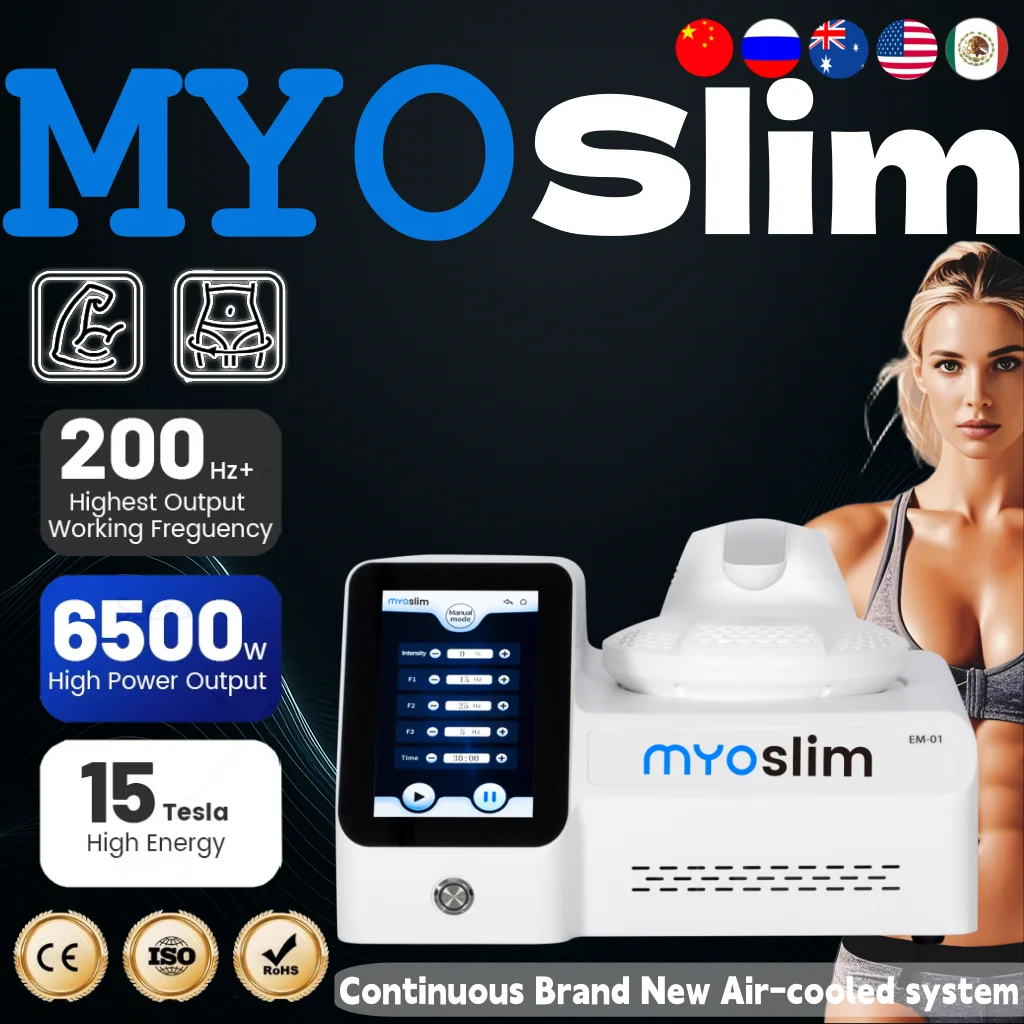 

Myoslim 15 Tes 6500 Вт EMS машина для моделирования тела профессиональная электромагнитная стимуляция мышц тела RF тазовое дно