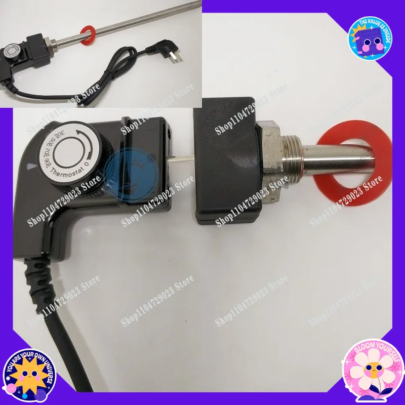 Hot-selling adjustable temperature automatic temperature control, earth heating electric heating tube heating rod 220v 1500W