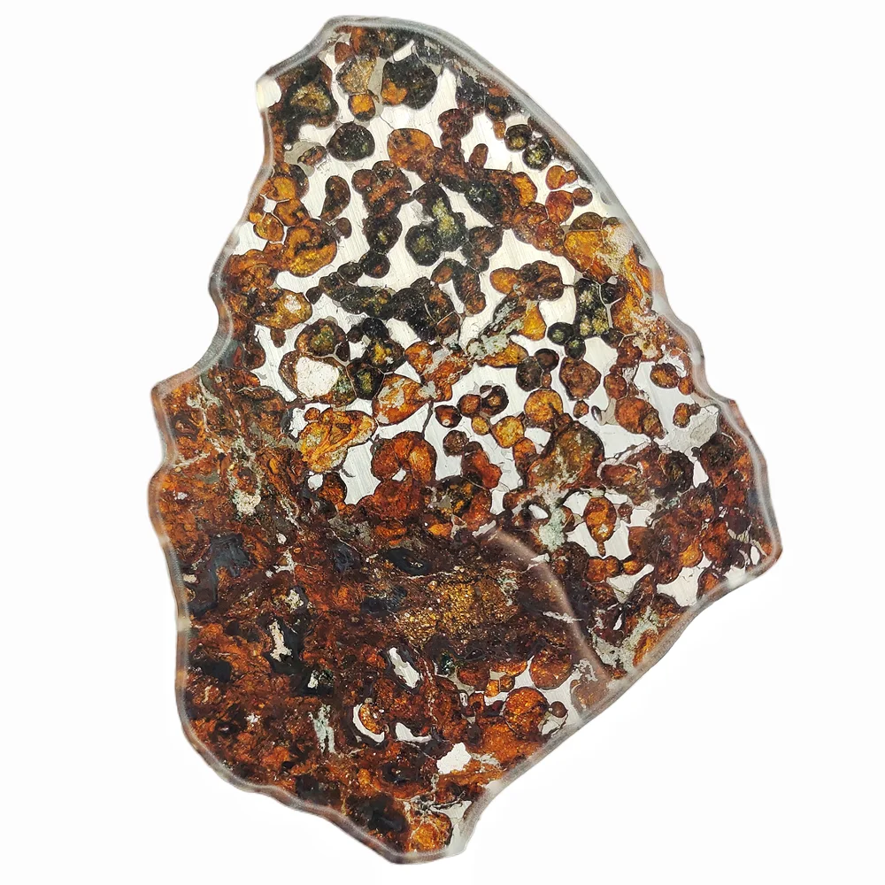 

Serico Kenya Olive Meteorite Slices Natural Meteorite Material Perfect Kenya Olive Meteorite Specimens