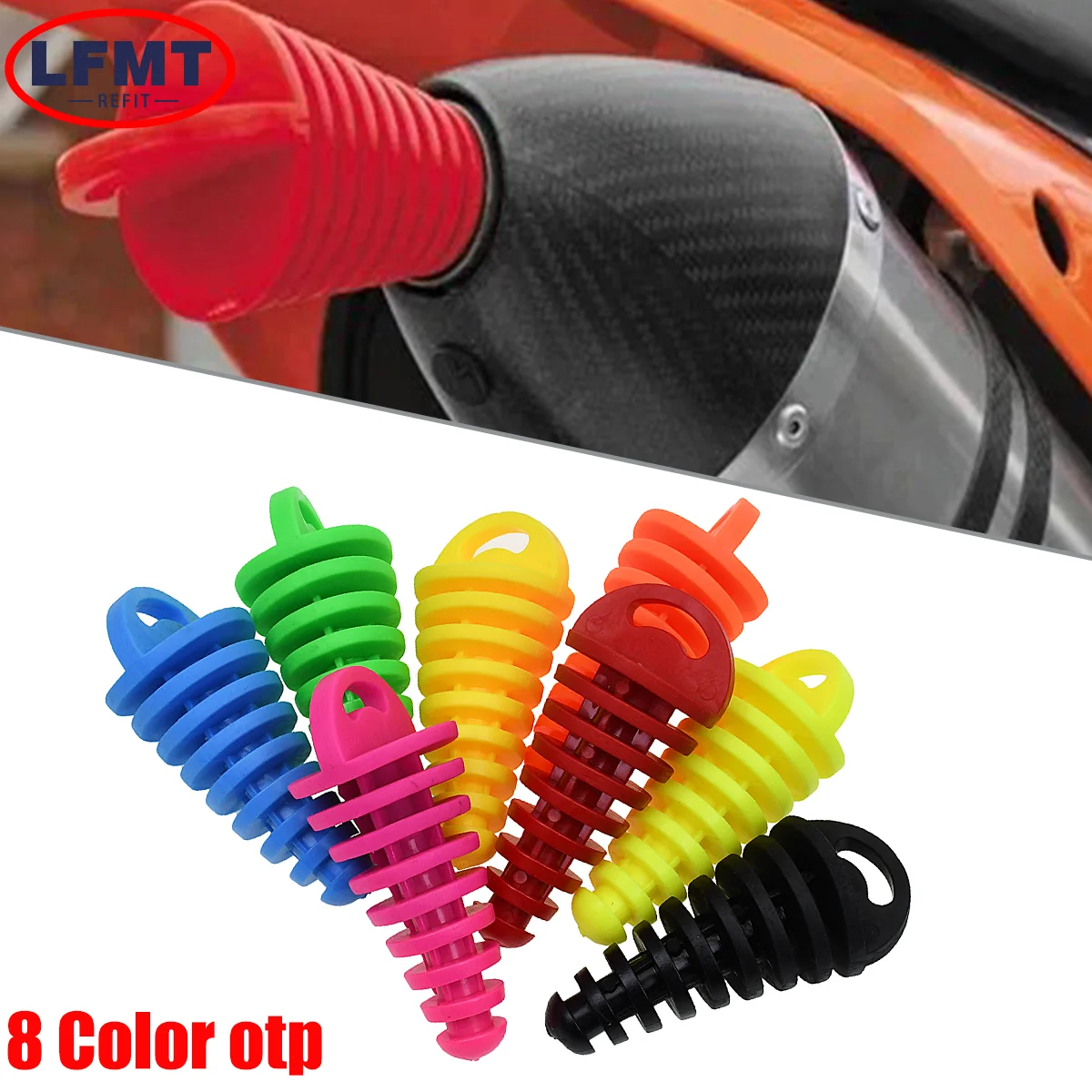 Auspuffs topfen Motorrad Endrohr PVC Luft Entlüftung stopfen Wasch stopfen Rohrs chutz für ktm honda kawasaki yamaha yz suzuki atv